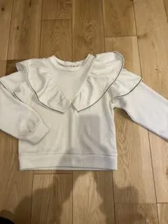 branshes フリル付きトレーナー