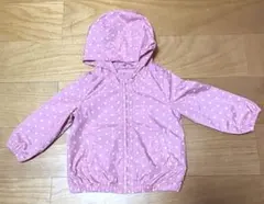 baby GAP ドット柄　ウインドブレーカー　パーカー　上着　100センチ