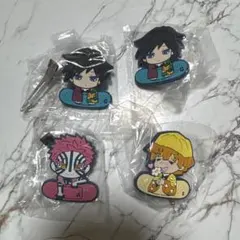 鬼滅の刃 キャラばんちょうこう ヘアクリップ 壱 冨岡義勇 猗窩座 我妻善逸