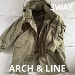 ARCH&LINE キッズ 3WAY　モッズコート　M（115-125cm）