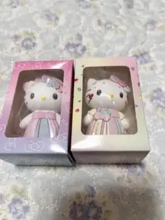 ハローキティ シークレットバースデードール　 ミニマスコット　2点セット