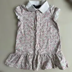 Polo Ralph Lauren フラワープリント ポロワンピース3/3T