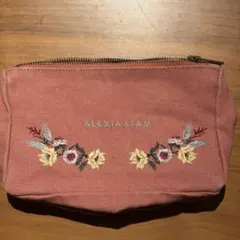 ALEXIA STAM 花柄刺繍ポーチのサムネイル