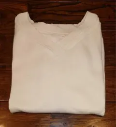 GLOBAL WORK サマーセーター  長袖  ホワイト