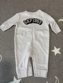 【tata様専用】【babyGAP 】1969 ロンパース ホワイト 60サイズ