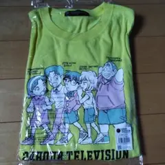 日本テレビ 24時間テレビ 名探偵コナン チャリTシャツ 黄色 Lサイズ