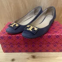 Tory Burch ネイビー フラットシューズのサムネイル