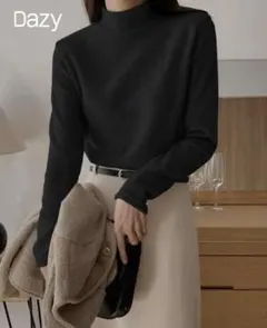 SHEIN DAZY タートルネック タートル ブラック
