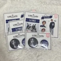 【未開封】SixTONES　田中樹　ステッカーセット　缶バッジ