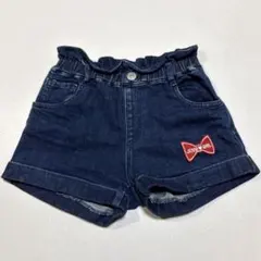 JENNI GIRL フリル付きデニム ショートパンツ160