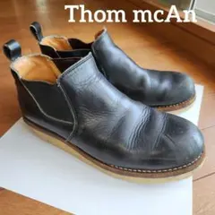 Thom mcAn トムマッキャン 27cm レザー サイドゴアブーツ　ブラックのサムネイル