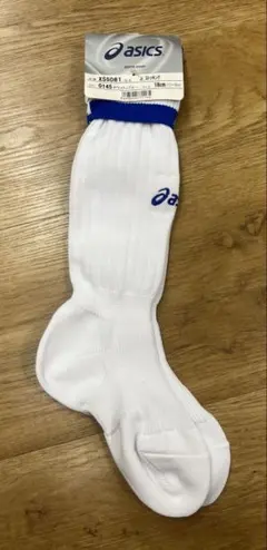 asics Jr. ストッキング 18cm ホワイト×ブルーのサムネイル