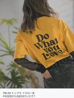 ページボーイリム　Tシャツ　美品のサムネイル