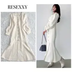 雪斗様 専用 極美品 リゼクシー ツイードマーメイドワンピース ロングワンピース