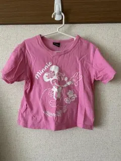 ミニーマウス プリント Tシャツ ピンク