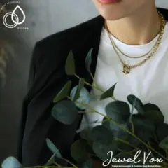 Jewel VOX　ジュエルボックス　ゴールド　ロングY字ネックレス　ネックレス