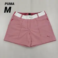【美品】PUMA レディース ゴルフ ショートパンツ チェック柄 Mのサムネイル