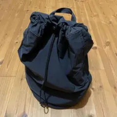 2way ユニクロU ドローストリング バックパック 黒