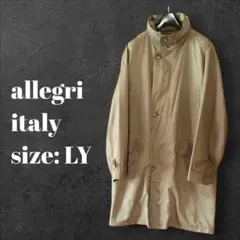 allegri アレグリ ミリタリーコート　サイズLY カーキ