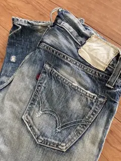 EDWIN 503ダメージ加工 デニムパンツ サイズ32