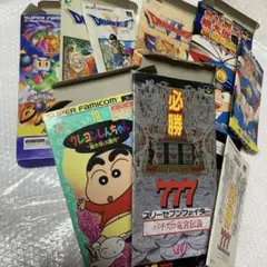 スーパーファミコン 箱のみ現状品まとめ