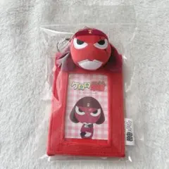ケロロ軍曹 ギロロ ぬいぐるみ付き カードホルダー トレカケース