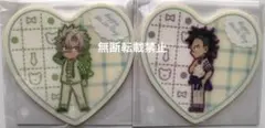 鬼滅の刃ホワイトデー2023 ハート型アクリルコースター 不死川実弥＆不死川玄弥