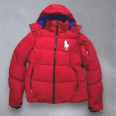 ポロラルフローレン ダウンジャケット ビッグポニー ホースロゴ 刺繍 メンズ