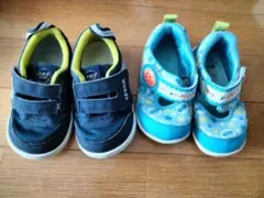 アンパンマン IFME　スニーカー 青 14センチ