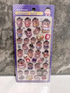 ボンボンドロップシール クーリア 和柄　相撲　正規