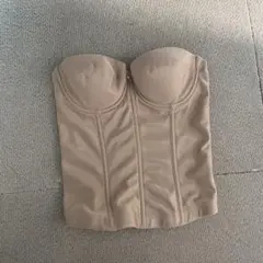 ベージュ コルセットスタイル ブライダルインナー