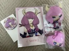 Aura ぬいぐるみセット 缶バッジ付き