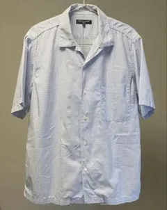 COMME des GARCONS HOMME AD2003 開襟チェックシャツ