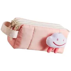 ❣️ペンケース 大容量 3階建て 筆箱 かわいい ピンク 高校生 小学生 中学生