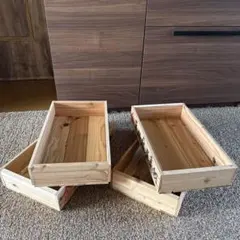 新品同様　木箱　DIY