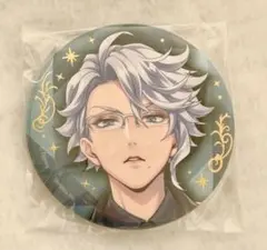 ツイステ 缶バッジ 5周年 ブレイジングジュエル アズール