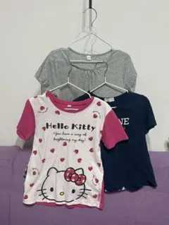 キッズ 半袖Tシャツ 3枚セット 120cm（良品計画、その他）