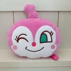【新品未使用】ドキンちゃん ふわふわポシェット　ポーチ　コインケース　ピンク