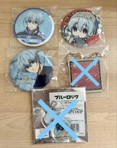 氷織羊　ホログラム　マズル　缶バッジ18個セット 一般予約】ブルーロック トレーディングホロ箔押しマット缶