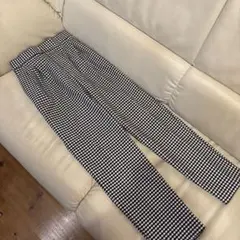 earth music&ecology チェック柄カジュアルパンツ Mサイズ