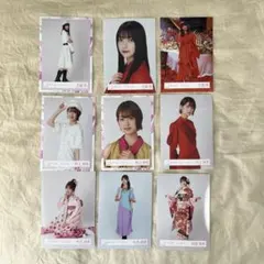 櫻坂46 生写真　9枚セット(大園玲、井上梨名、大沼晶保、松田里奈)