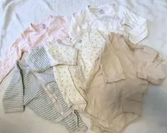 H&M プティマイン バースデー ベビー長袖肌着セット 5点