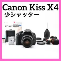 ✨Canon Kiss X4✨シングルレンズ✨少シャッター✨スマホ転送✨入門機のサムネイル