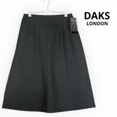 【新品タグ付】 DAKS ダックス デニム風 Aラインスカート ウエスト73