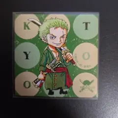 アニメイト ONEPIECE ゾロ パズル型 ステッカー ジグゾーシール レア