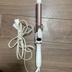 ピンク カールヘアアイロン 25mm