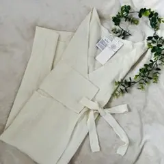 【新品】ルノンキュールLngnoncure カシュクールロングカーディガン