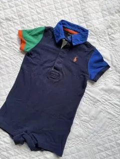☆Ralph Lauren【ラルフローレン】ポロシャツロンパース☆サイズ9M75