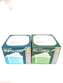 メディヒール 　スクエアトナーパッド 2種セット　ティーツリー　マデカッソシド