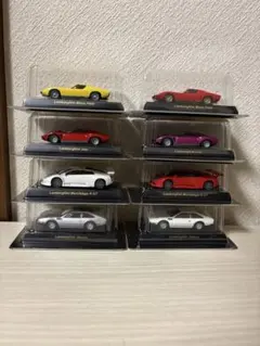 京商　1/64ランボルギーニミニカーコレクション8台セット